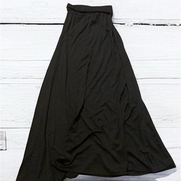 JOE B💫Women’s Black Juniors' Knit Maxi Skirt - Picture 1 of 6